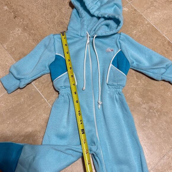 Vintage Izod Lacoste sweatsuit romper - Picture 6 of 7